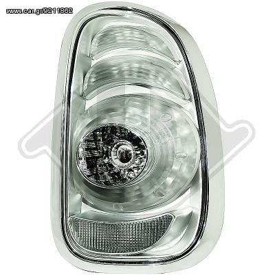 MINI COUPER R60 ΦΑΝΑΡΙΑ ΠΙΣΩ LED ΧΡΩΜΙΟ/CHROME 