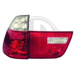 BMW X5 E53 ΦΑΝΑΡΙΑ ΠΙΣΩ LED ΚΟΚΚΙΝΑ-ΛΕΥΚΑ/ RED-WHITE