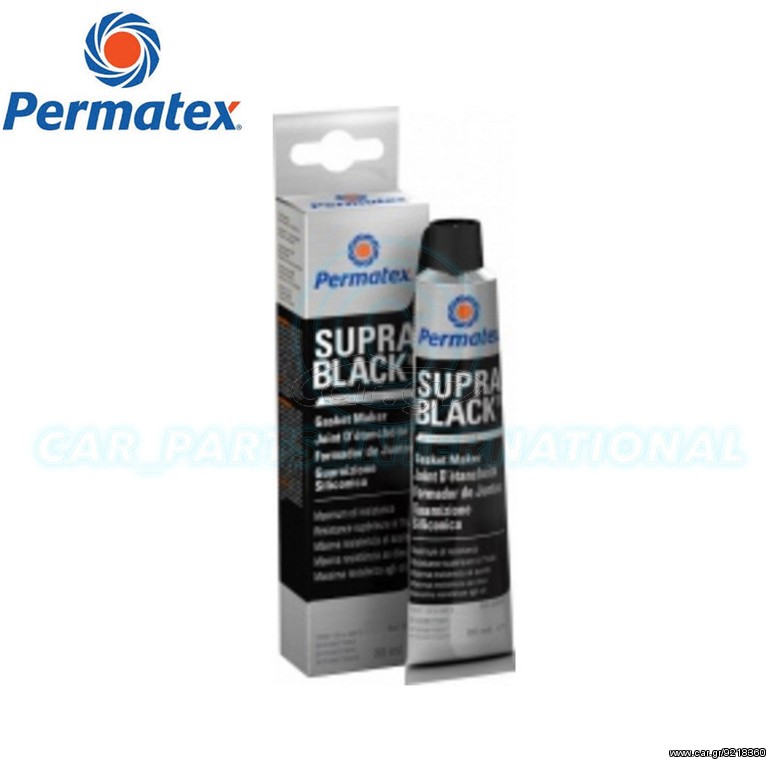 Permatex Supra Black Φλαντζόκολλα 
