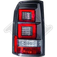 LAND ROVER DISCOVERY ΦΑΝΑΡΙΑ ΠΙΣΩ LED ΜΑΥΡΑ - KOKKIΝΑ / BLACK-RED