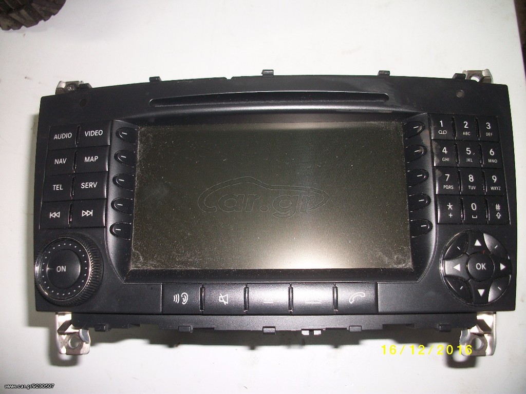 COMANDS DVD NAVI MERCEDES C CLASS