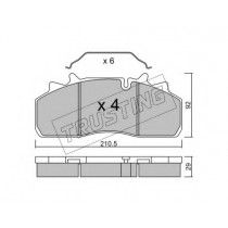 Σετ Τακάκια πίσω GRANTEX 03-PAS-552-G