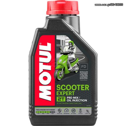 ΛΙΠΑΝΤΙΚΟ 2T ΗΜΙΣΥΝΘΕΤΙΚΟ SCOOTER EXPERT 1L| MOTUL