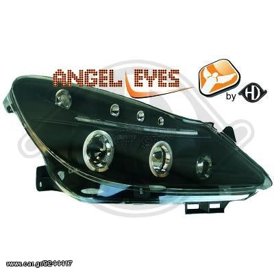 OPEL CORSA D ANGEL EYES MAYPA/BLACK