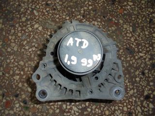 Δυναμό Audi A3 (8L) 1.9 TDI 99hp (ATD) 2001-03
