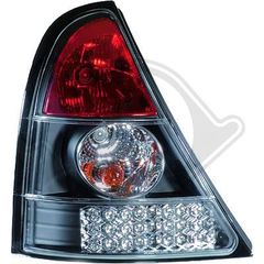 RENAULT CLIO LED ΦΑΝΑΡΙΑ ΠΙΣΩ BLACK-ΜΑΥΡΟ