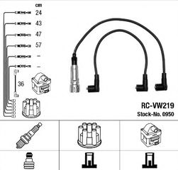 Μπουζοκαλώδια VW POLO   DKC128, RC-VW219