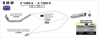 ΛΑΙΜΟΙ ΕΞΑΤΜΙΣΗΣ ARROW BMW K1300R/S