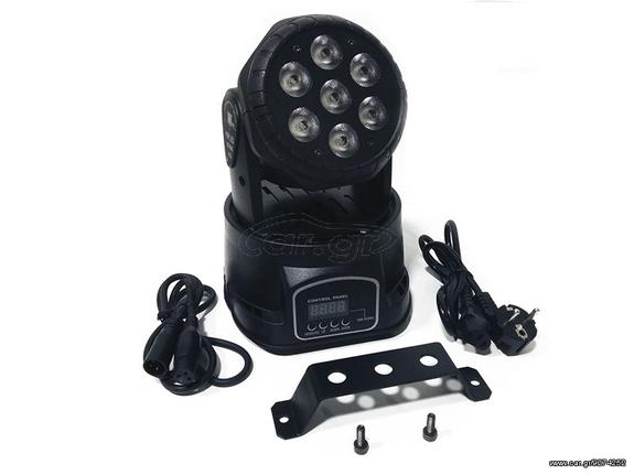 Ρομποτικό LED RGBW Wash - Κινούμενη Κεφαλή 84 Watt DMX512