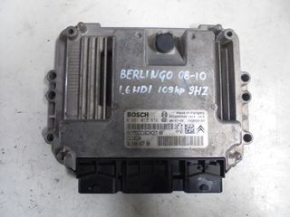 Εγκέφαλος Peugept Partner II 1.6HDi 16V 109PS (9HZ) 2008-10