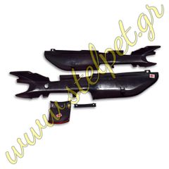 Ουρά ζευγάρι Honda Astrea Grand με σύνδεσμο μπορντώ Strong-thumb-1