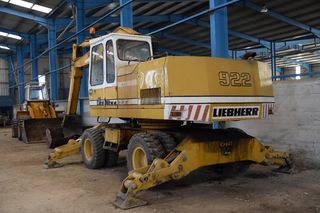Εκσκαφέας Με Λάστιχα Liebherr 1990 922 -thumb-2