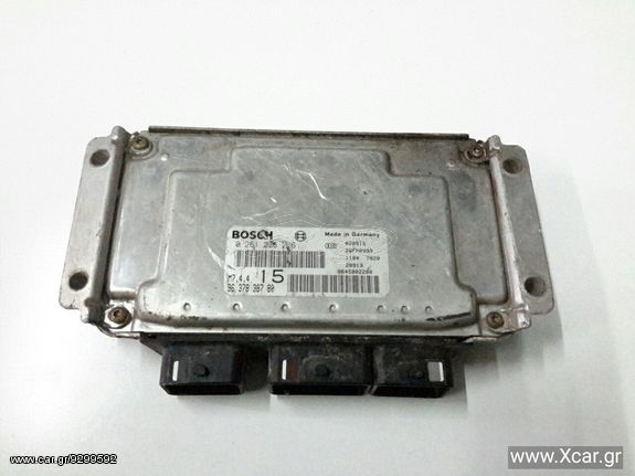 Εγκέφαλος Κινητήρα PEUGEOT 206 Hatchback / 3dr 2002 - 2009 ( F/L ) 1.1 i  ( HFX (TU1JP),HFZ (TU1JP)  ) (60 hp ) Βενζίνη #0261206246