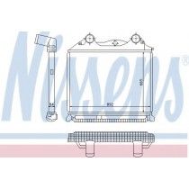 Ψυγείο αέρα υπερπλήρωσης ( intercooler ) NISSENS 2.14.289