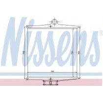 Ψυγείο αέρα υπερπλήρωσης ( intercooler ) NISSENS S3.14.032