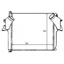 Ψυγείο αέρα υπερπλήρωσης ( intercooler ) NISSENS 1.14.322