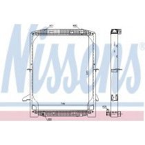 Ψυγείο νερού & εξαρτήματα NISSENS 9.14.505