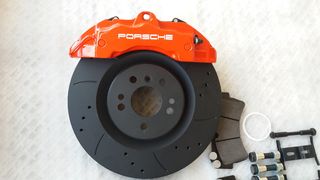Porsche Cayenne Brembo Z18 350X32 εξαπίστονες δαγκάνες VW GOLF AUDI S3 LEON CUPRA OCTAVIA TT SCIROCCO-thumb-10