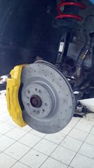 Porsche Cayenne Brembo Z18 350X32 εξαπίστονες δαγκάνες VW GOLF AUDI S3 LEON CUPRA OCTAVIA TT SCIROCCO-thumb-24