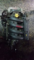 ΚΙΝΗΤΗΡΑΣ RENAULT MEGAN, RENALUT SCENIC, 1.400CC, 16V, ΑΡ.ΚΙΝ RHZ, **VARDARIS-PARTSCARS**