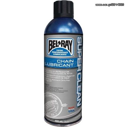 SPRAY ΑΛΥΣΙΔΑΣ SUPER CLEAN CHAIN LUBE 99470 400ML| BEL-RAY