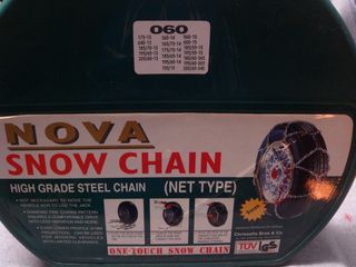 XIONOΑΛΥΣΙΔΕΣ NOVA SNOW CHAIN 9mm  175-13, 640-13, 185/70-13, 195/65-13, 205/60-13, 165-14, 165/75-14, 175/70-14, 185/65-14, 195/60-14, 155-15,560-15, 600-15