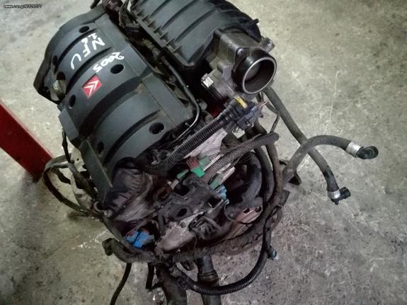 Κινητήρας Peugeot 106-206-307 και Citroen c2-saxo-xara 1600cc κωδικός NFU αποστολή σε όλη την Ελλάδα και κυπρο 