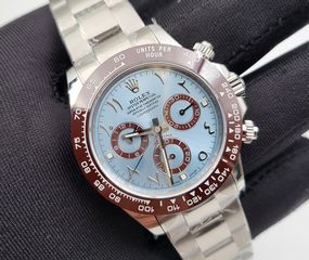 rolex replica daytona blue ice arab dial κεραμικη στεφάνη