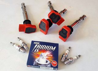 NGK R8 ΠΟΛΛΑΠΛΑΣΙΑΣΤΕΣ + ΝGK MΠΟΥΖΙ ΙΡΙΔΙΟΥ (ΣΕΤ) SEAT-thumb-2