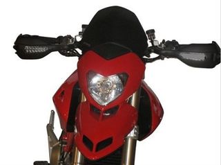 Ζελατίνα FABBRI NAKED DUCATI HYPERMOTARD 796 / 1100 ΜΑΥΡΗ