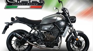 Gpr Εξάτμιση Ολόσωμη Furore Black Yamaha XSR 700 2016 - 2020 Euro4 Με Καταλύτη