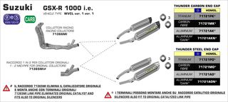 ΛΑΙΜΟΙ ΕΞΑΤΜΙΣΕΩΝ ARROW SUZUKI GSX-R 1000 2007-2008