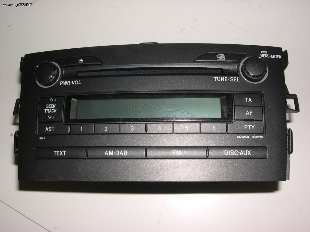 R/CD TOYOTA AURIS 2010-2012