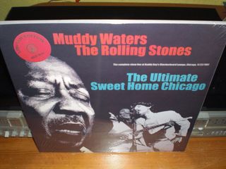 Muddy Waters & The Rolling stones 3 red lps boxset