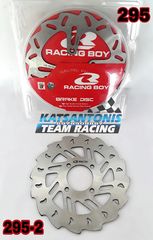 Δισκοπλακα εμπρός racing boy  220mm yamaha Crypton x 135/110/105/z 125 ...by katsantonis team racing 