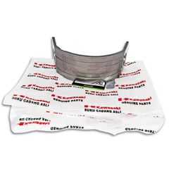 Ποδιά μεσαία Β' κομμάτι Kawasaki Kazer 115 ασημί OEM