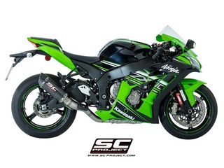 Εξάτμιση Τελικό Sc Project Oval Racing Matt Full Carbon  Kawasaki ZX10R 2016-2017