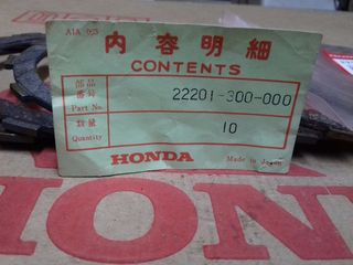 HONDA CB750K/ CB750F FOUR ΣΕΤ ΔΙΣΚΟΙ ΣΥΜΠΛΕΚΤΗ ΓΝΗΣΙΟΙ-thumb-1