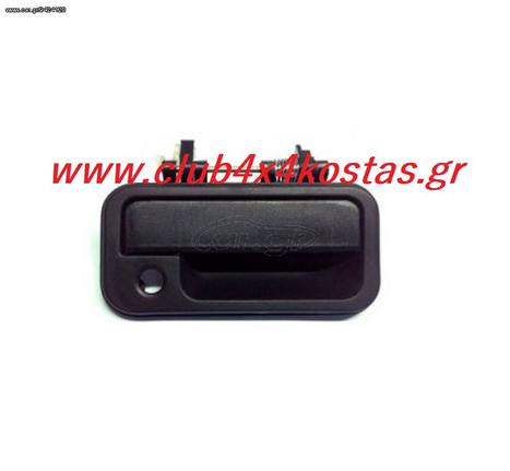 TOYOTA HILUX 12.35.2308.BL.R ΛΑΒΗ ΕΞΩΤΕΡΙΚΗ TOYOTA HILUX ΥΝ140 '98 - '04 ΜΑΥΡΗ www.club4x4kostas.gr