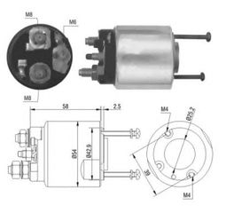 Μπουτόν μίζας MERCEDES-BENZ  A-CLASS  139476, A0051512101, 0041518501, 0051512101