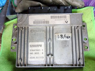 ΠΑΡΘΕΝΟΣ ΕΓΚΕΦΑΛΟΣ ΜΗΧΑΝΗΣ SAGEM S2000RPM ΓΙΑ RENAULT LAGUNA II 1.8/16V (2001...2005) ΜΕ ΧΕΙΡΟΚΙΝΗΤΟ ΣΑΖΜΑΝ