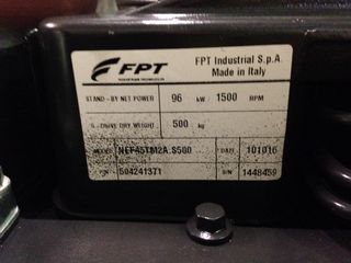 Γεννήτρια Fiat 2021 GP100 110KVA IVECO-thumb-9
