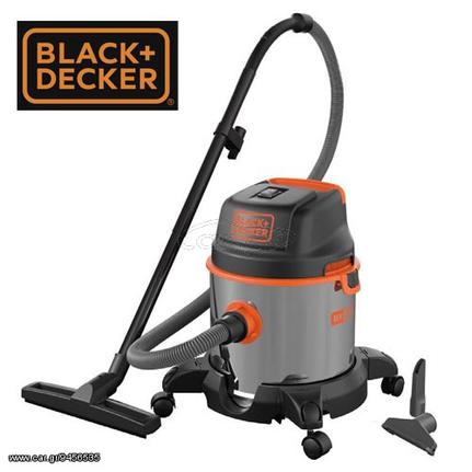 ΣΚΟΥΠΑ ΥΓΡΩΝ-ΣΤΕΡΕΩΝ BXVC20XE BLACK AND DECKER 20LT ME INOX KAΔΟ 516846