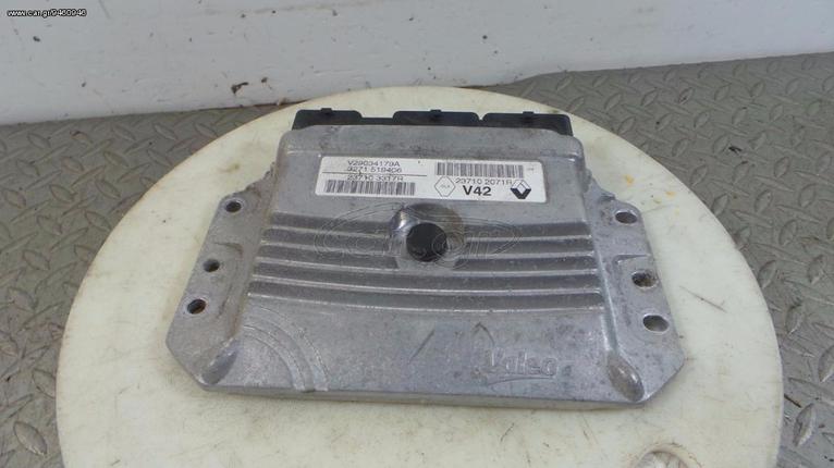Εγκέφαλος κινητήρα για renault clio iv 2013 1.2 d4f740, v29034179a, 3271519406, 237102071R, 237103317r,