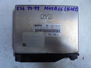 Εγκέφαλος Kινητήρα BMW E36 316i 1.6 102PS (M43B16 / 164E2) 1993-99