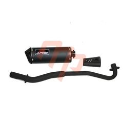 ΕΞΑΤΜΙΣΗ YAMAHA CRYPTON R 115 / T110 APIDO ΜΑΥΡΗ new 
