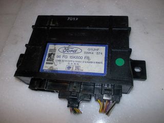 ΠΛΑΚΕΤΑ, FORD FIESTA, ESCORT, PUMA, 96FG15K600FB, 96FG 15K600 FB, 5WK4574, 96FG-15K600-FB, ΜΟΝΑΔΑ ΕΛΕΓΧΟΥ ΚΕΝΤΡΙΚΟΥ ΚΛΕΙΔΩΜΑΤΟΣ ΚΑΜΠΙΝΑΣ, ΕΓΚΕΦΑΛΟΣ, COMFORT CONTROL