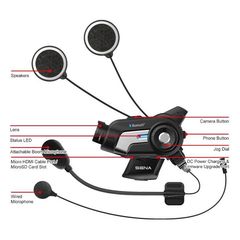 Bluetooth Eνδ/νια & Camera Sena 10C-01-thumb-9