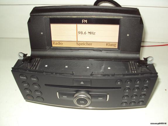 RADIO CD NAVI  MERCEDES W204 AUDIO 20