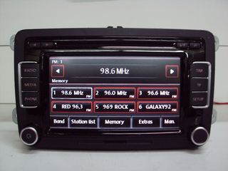 RADIO CD ΟΘΟΝΗ VW  SCIROCCO GOLF PASSAT POLO RCD510